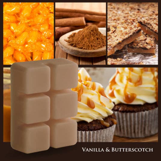 Vanilla & Butterscotch Classic Wax Melts 2.5oz -RRP $7.95
