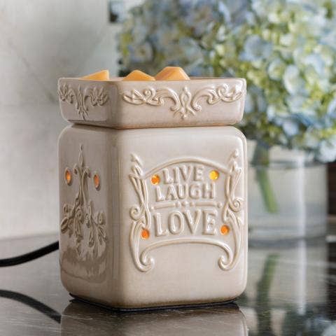 Square - Live Love Laugh Illumination Warmer - RRP $43.95 