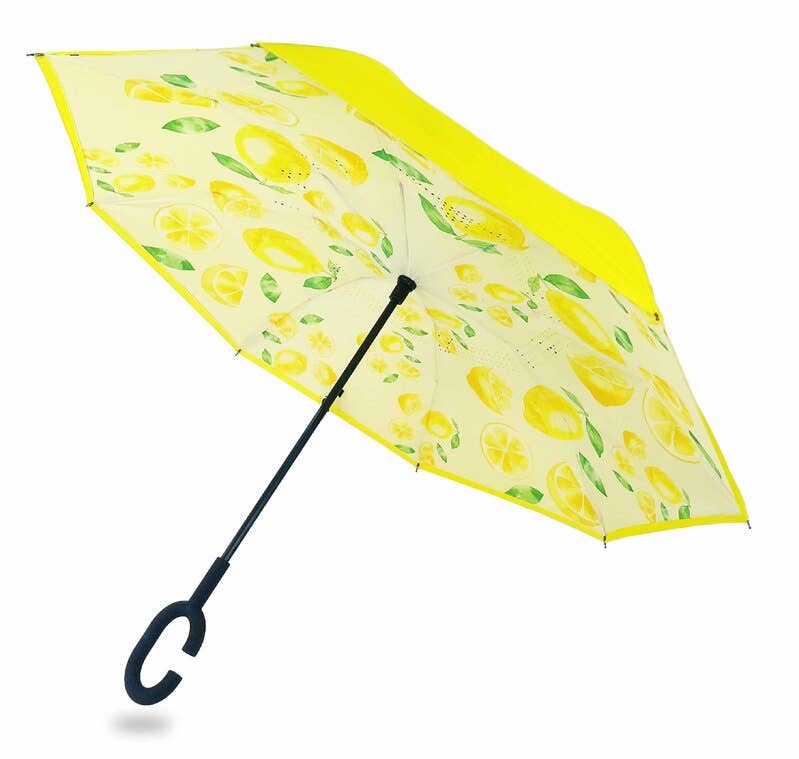 IOco Reverse Umbrella - Lemon Zest