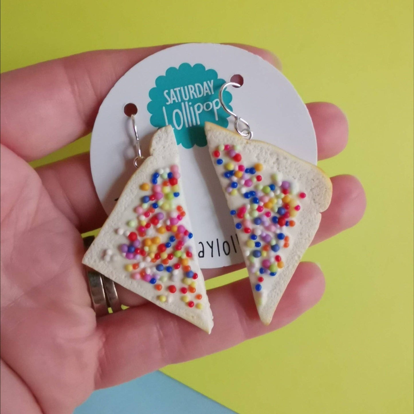 Fairy bread dangles