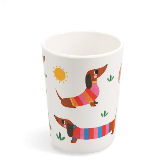 Rex London Melamine Beaker - Sausage Dog