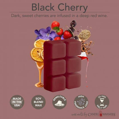 Black Cherry Classic Wax Melts 2.5oz -RRP $7.95 