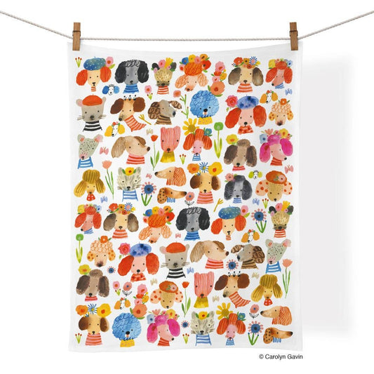 WerkShoppe Cotton Tea Towel – Dog Eared