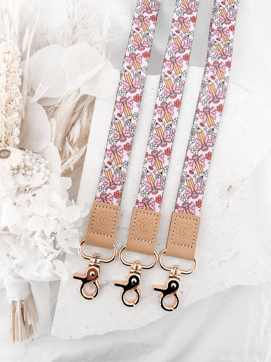 Fabric Lanyard | Retro School