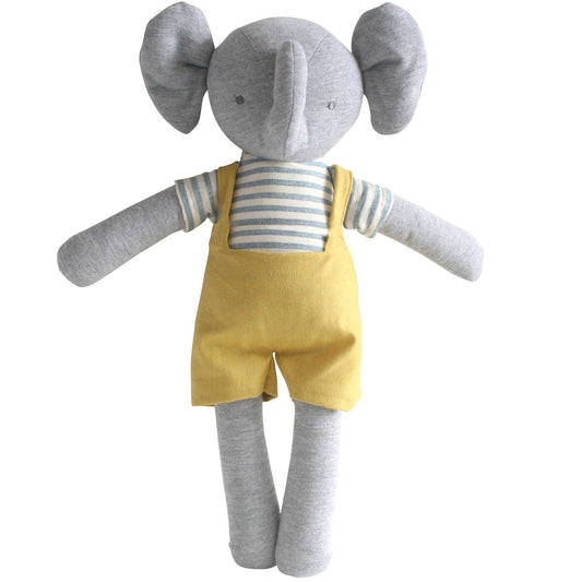 Big Elliot Elephant 40cm Buttercotch