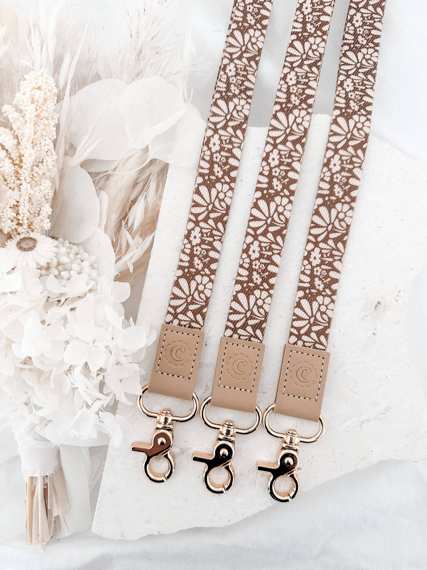 Fabric Lanyard | Boho Floral
