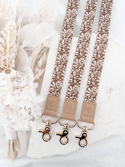 Fabric Lanyard | Boho Floral