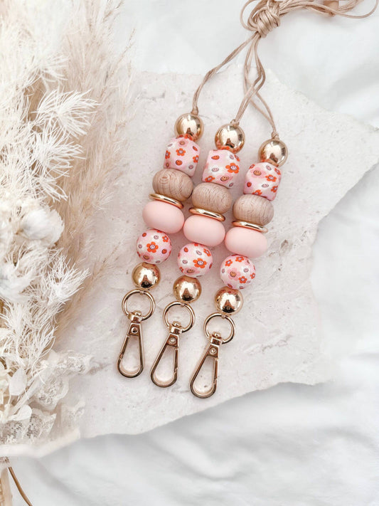 Retro Daisies Lanyard