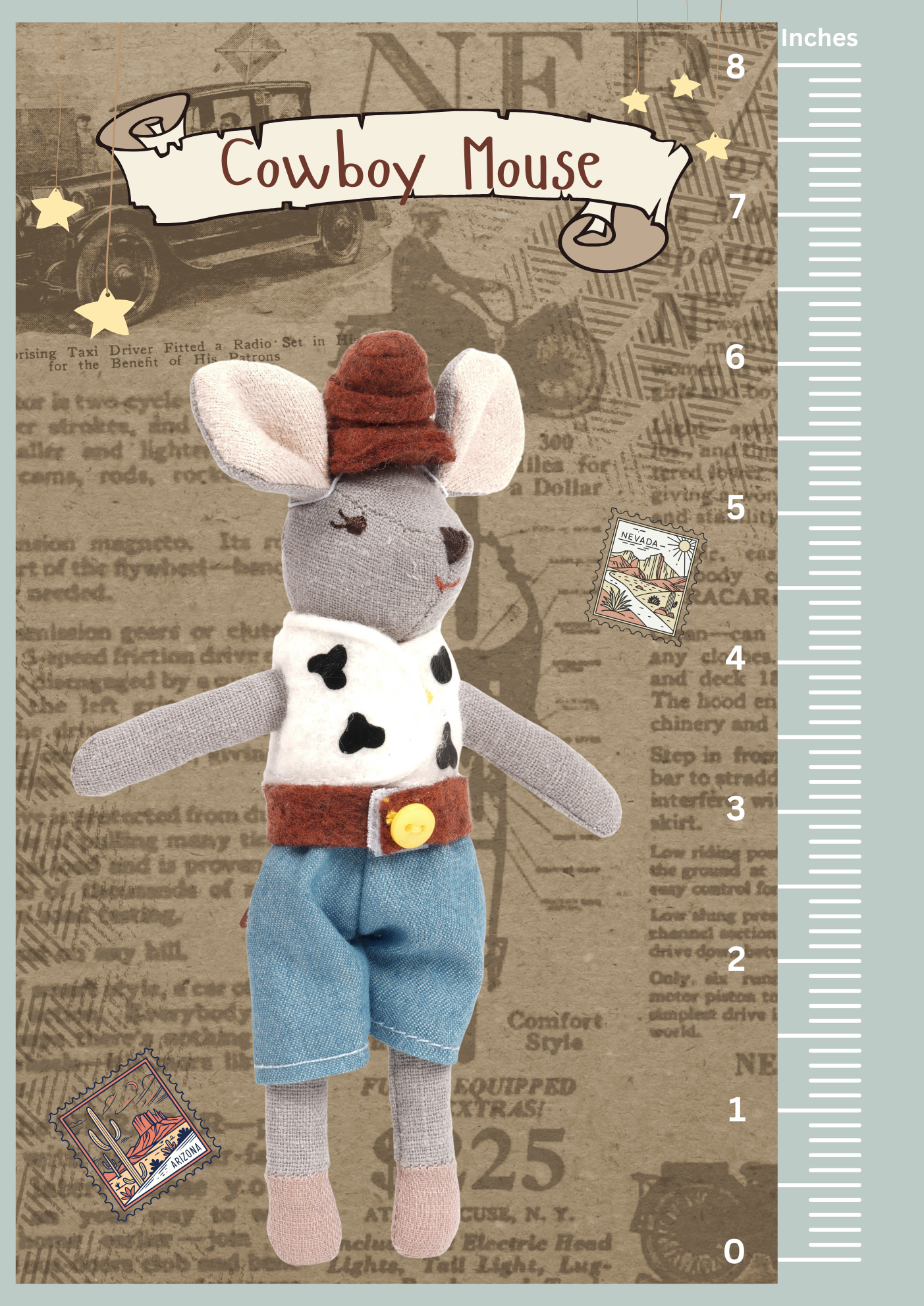 Cowboy Mouse 