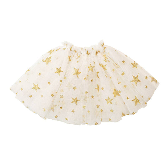 Tutu Ivory Gold Star for 40-55cm dolls